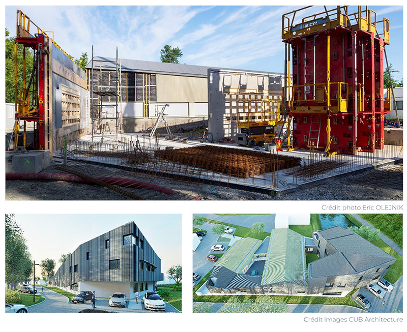 2025 09 11 EDYCEM Des betons a empreinte carbone reduite vitaliss pour extension cub architecture chantier