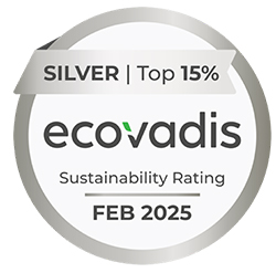 2025 05 15 HERIGE Industries renouvelle sa medaille argent ecovadis logo medaille argent ecovadis