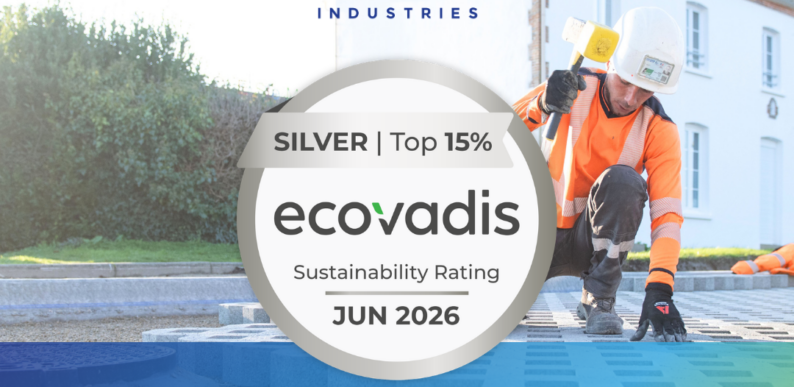 HERIGE Industries obtient de nouveau la médaille d&rsquo;argent EcoVadis